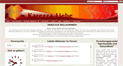 Desktop Screenshot of karezzaliebe.de